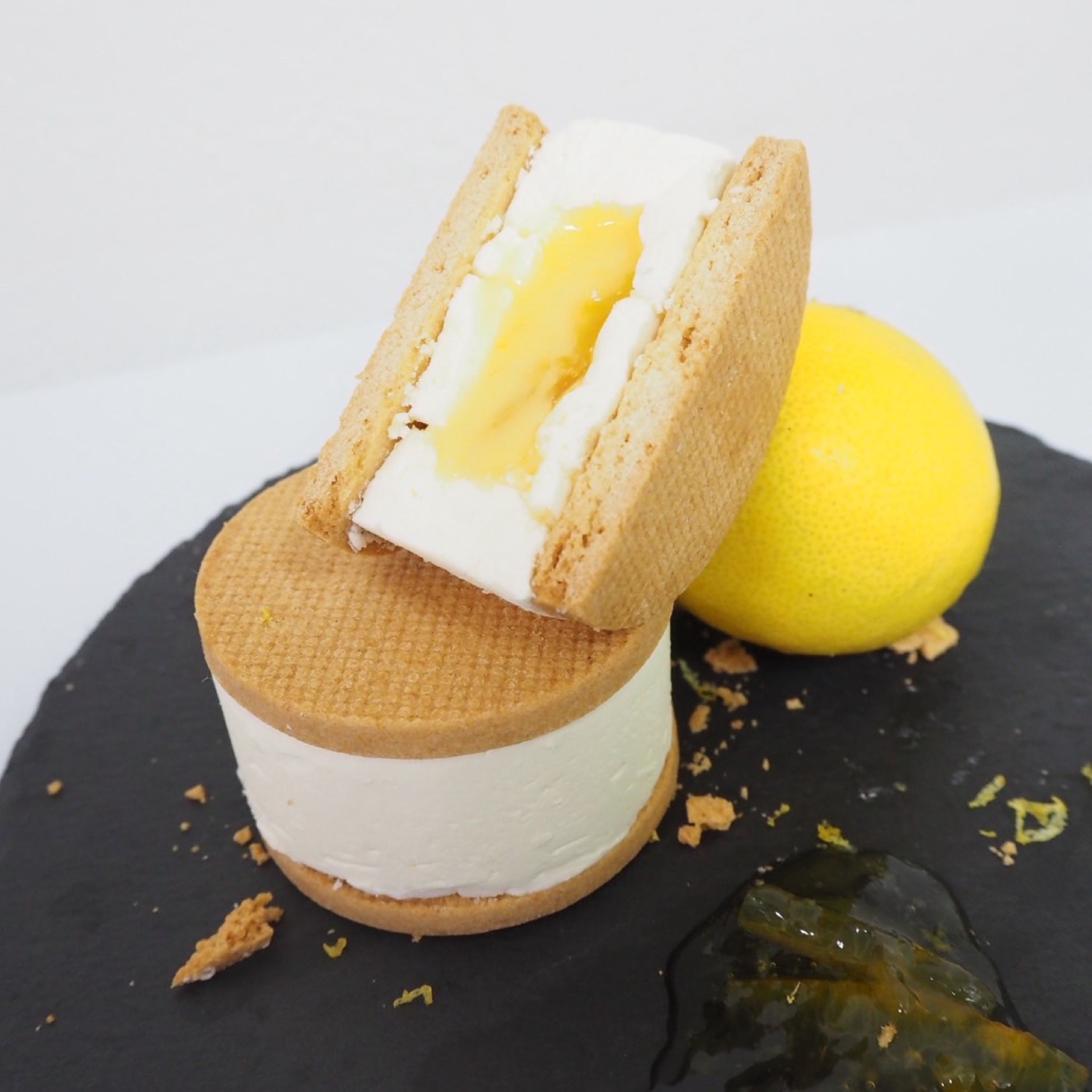 レモンと八朔のバターサンド