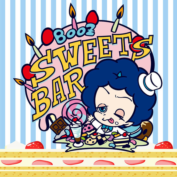 BOOZのスイーツバーが登場