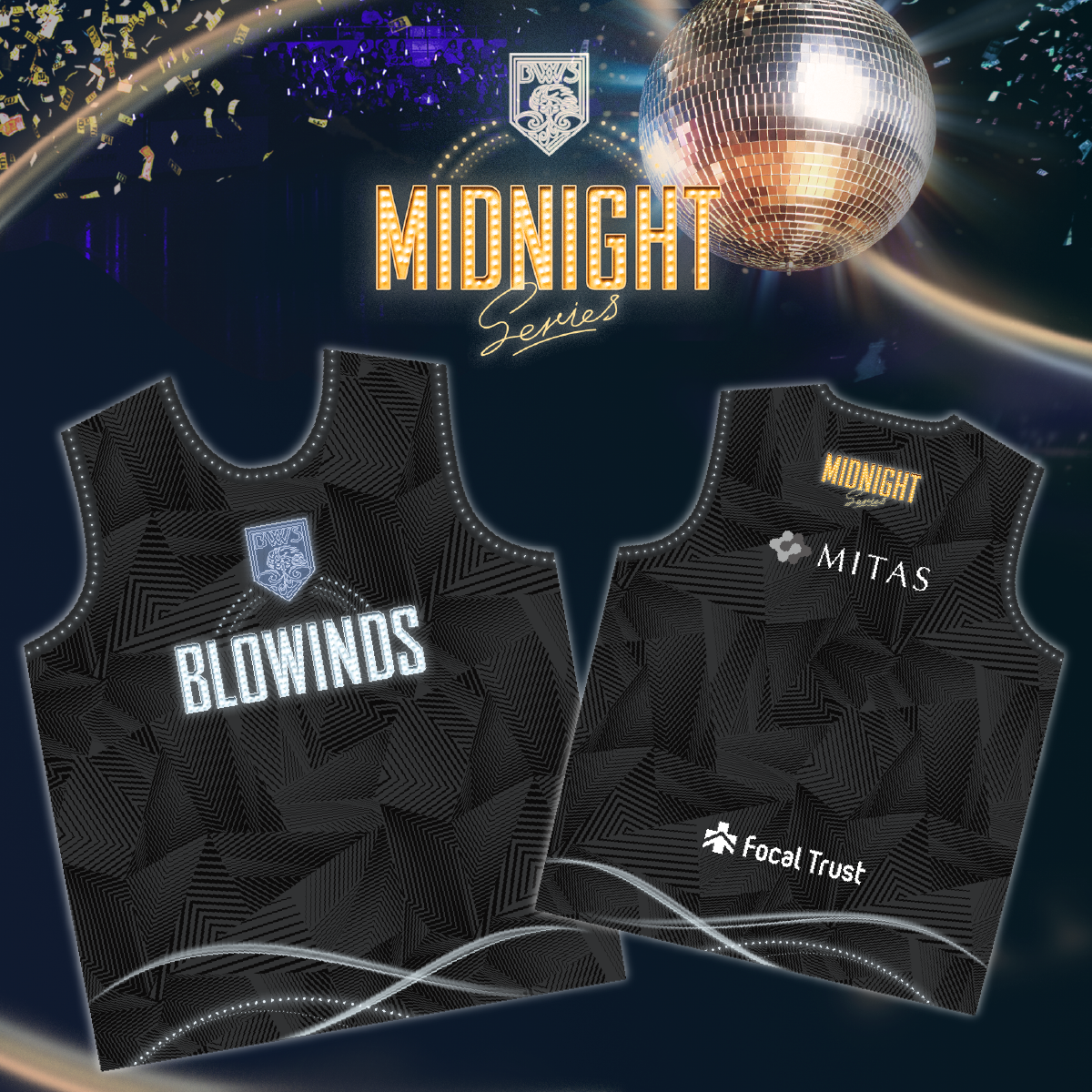 来場者プレゼントはMidnightオリジナルデザインシャツ！