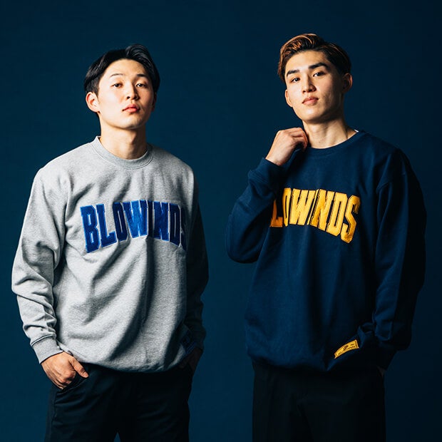 スウェット(BLOWINDS カレッジロゴ) 